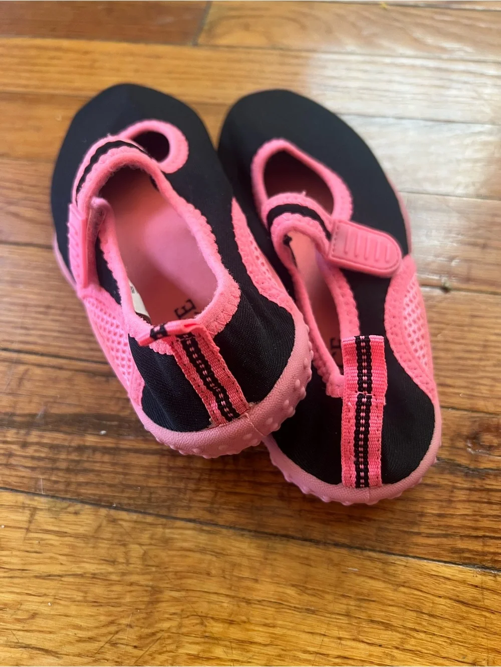 Place Black and Pink Kids Mary Jane Water Shoes